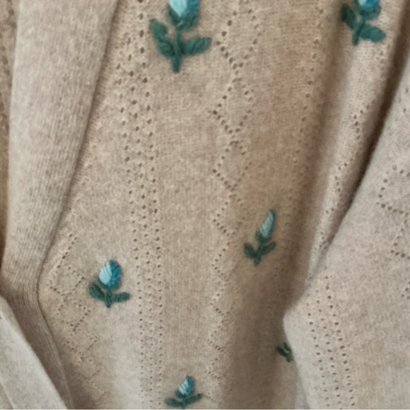 Bloomingdale's Cashmere Cardigan Sweater - Picture 4 of 7